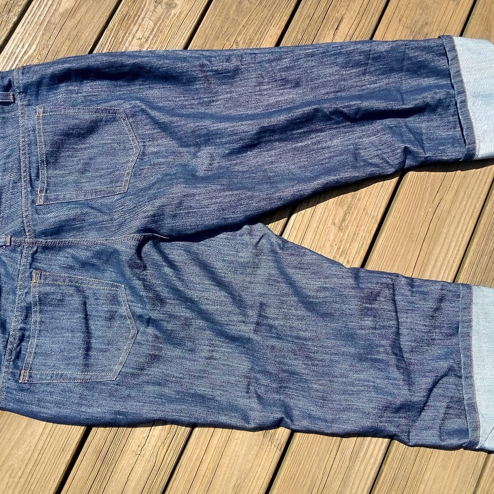NWOT Merona Denim Capris - Picture 5 of 13